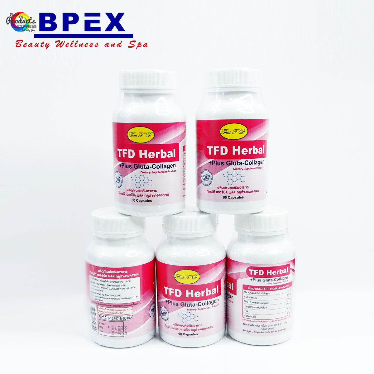 THAIFD HERBAL PLUS GLUTA COLLAGEN